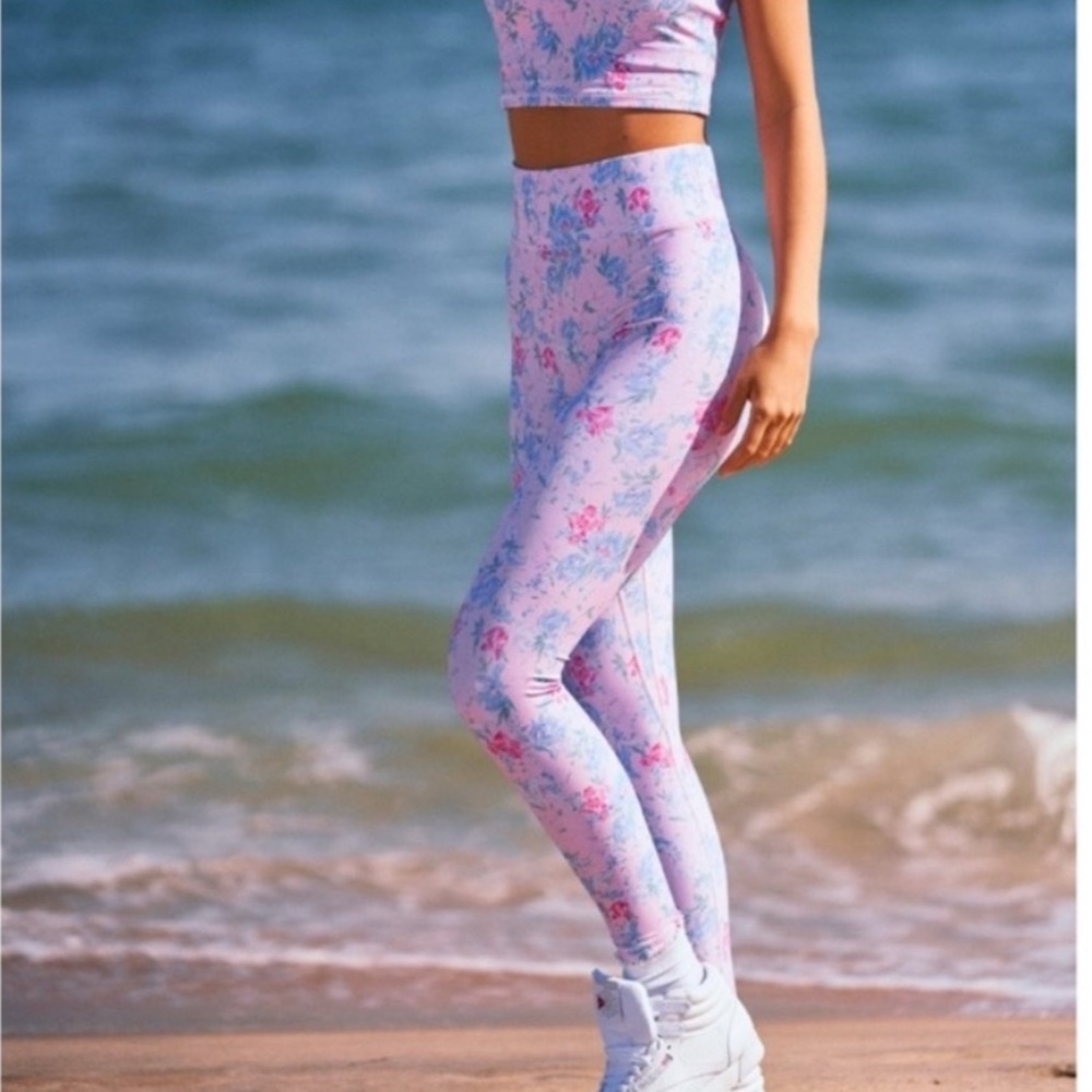 LoveShackFancy x Bandier Leggings
